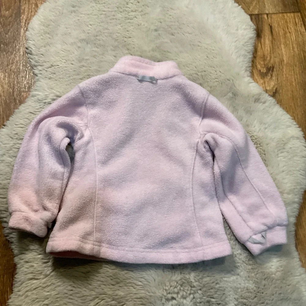 Columbia‎ Interchange Fleece Full Zip Jacket Liner Size 3T Pink Girls